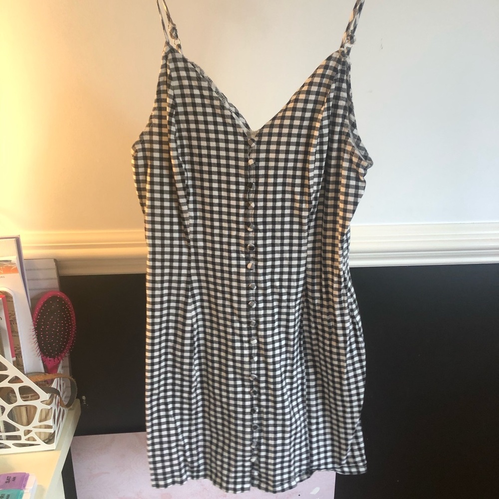 Forever 21 Gigham Tight Dress